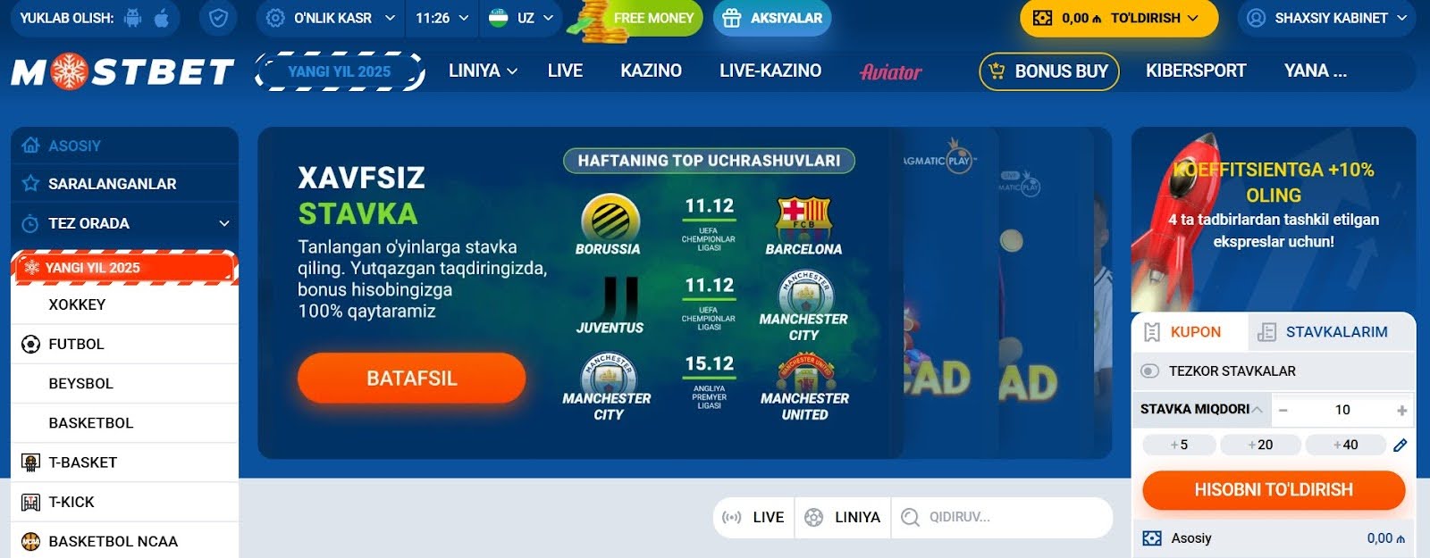 mostbet online casino
