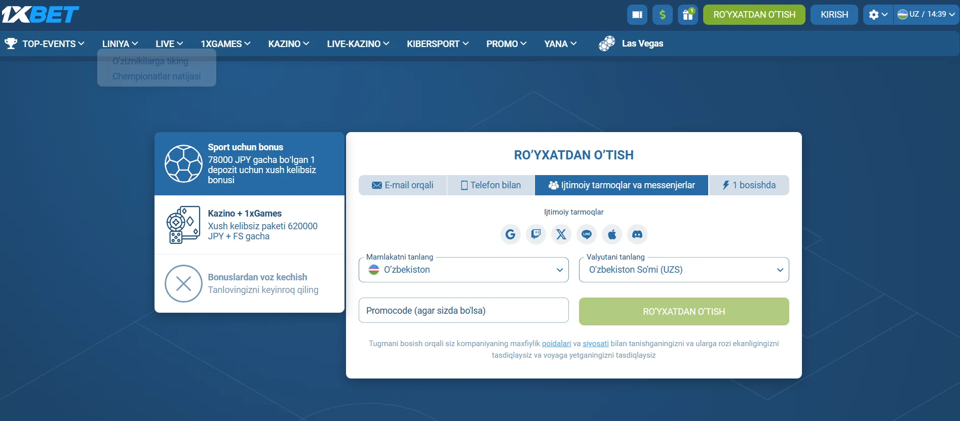 1kirish xbet