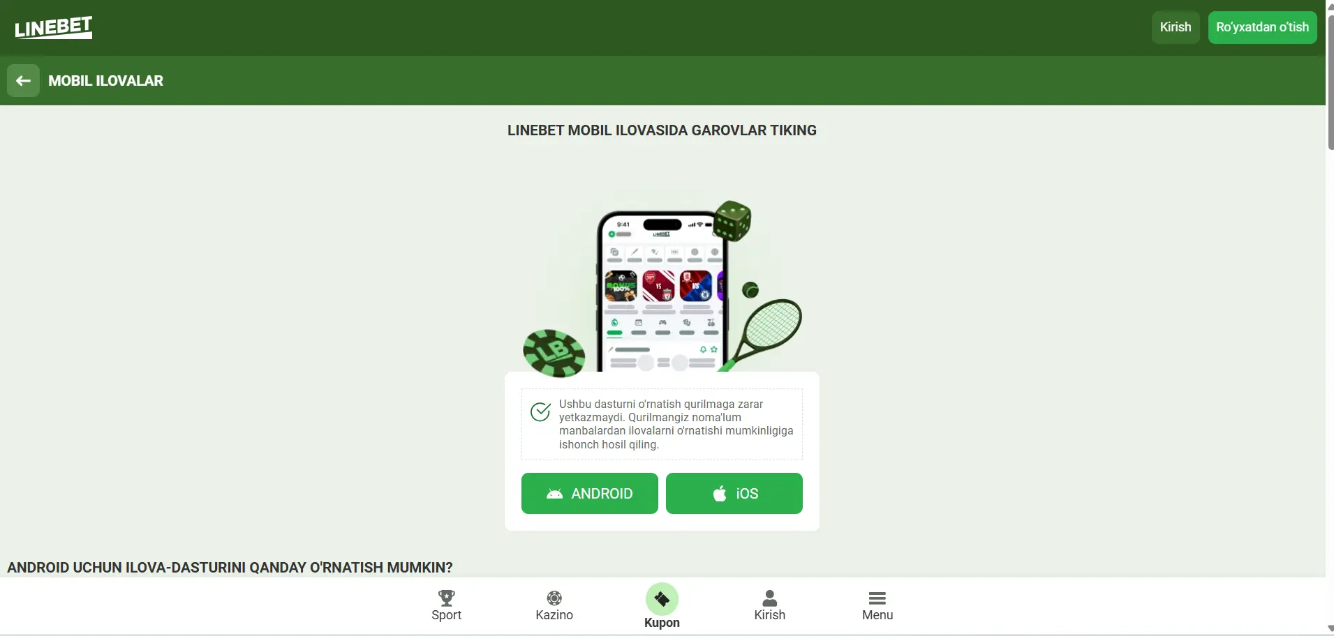 linebet casino